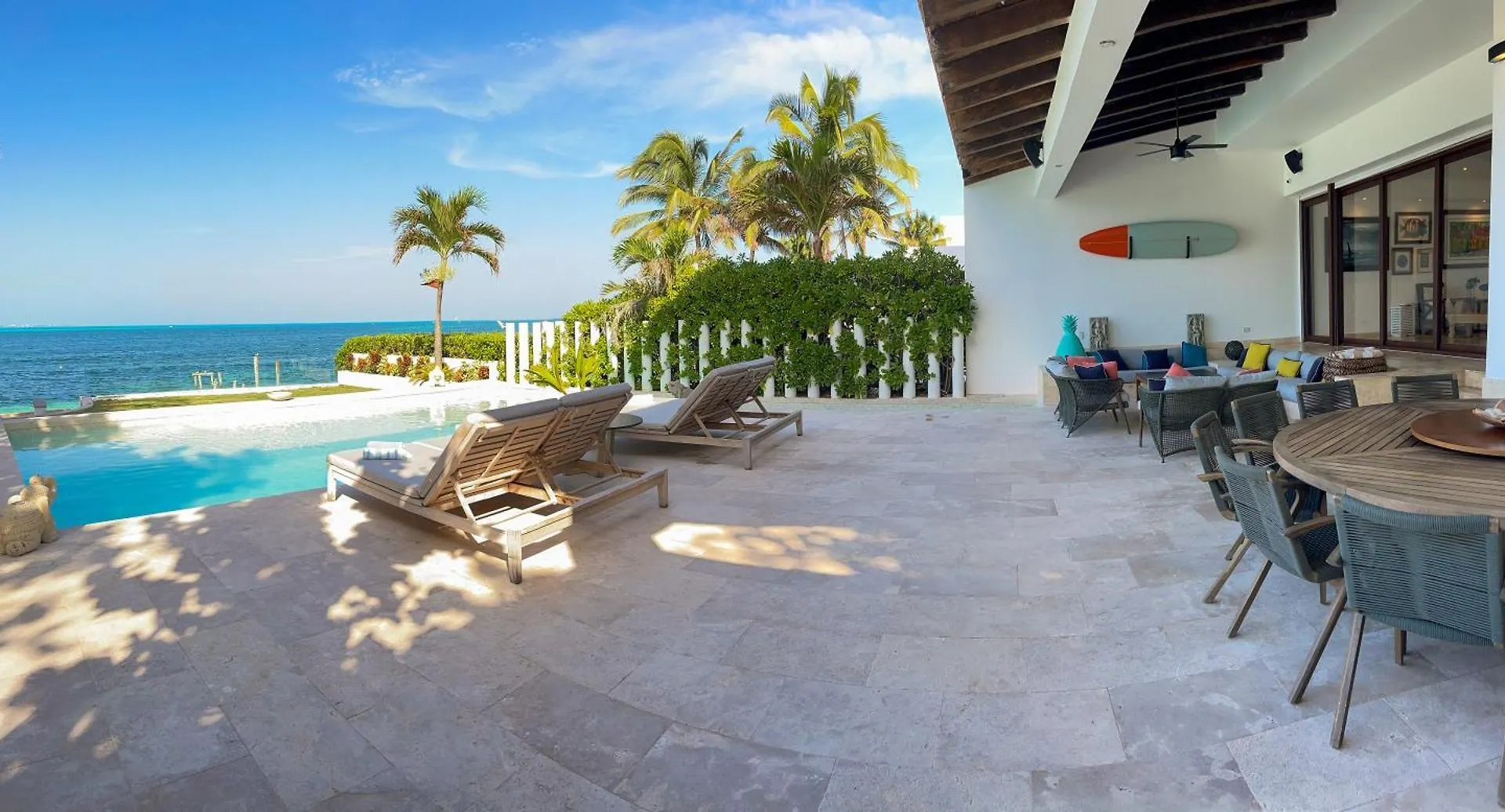 Luxury Beachfront Hotel Zone Villa With Private Pool By Solmar Rentals Cancun