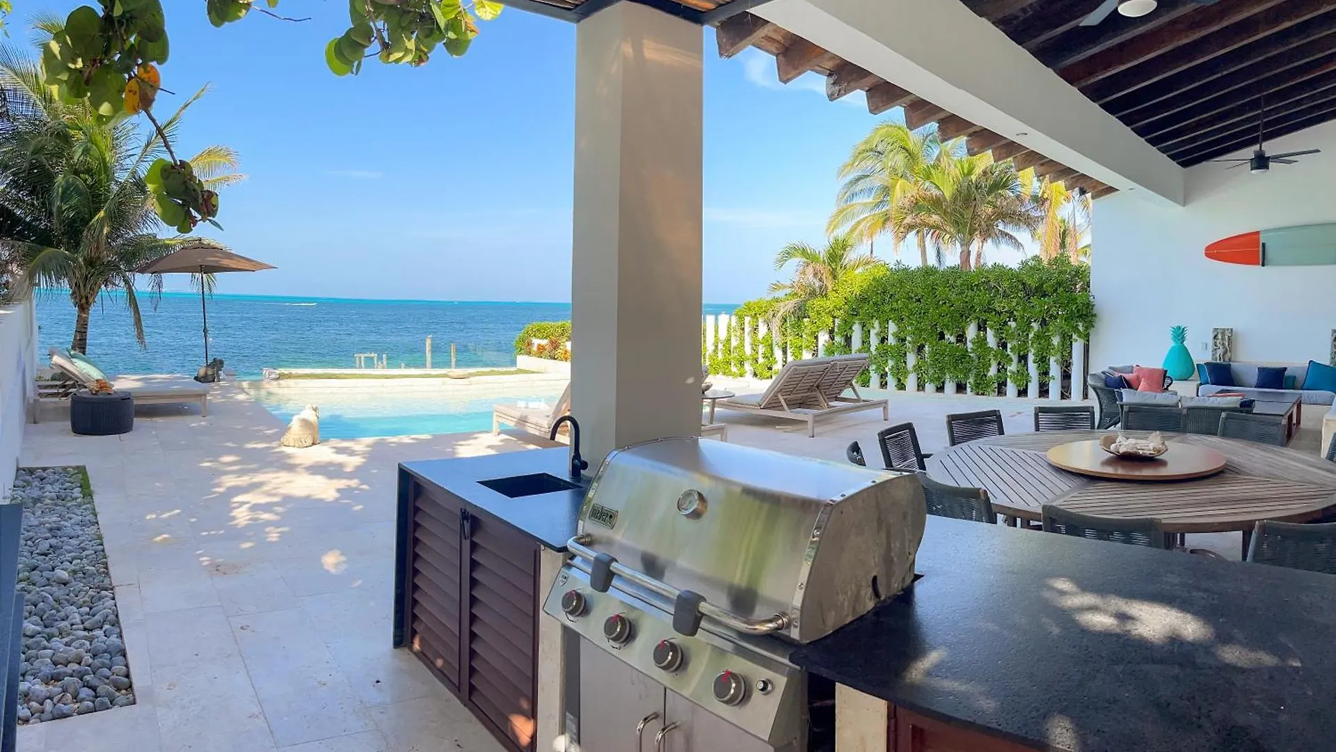 Luxury Beachfront Hotel Zone Villa With Private Pool By Solmar Rentals Cancun
