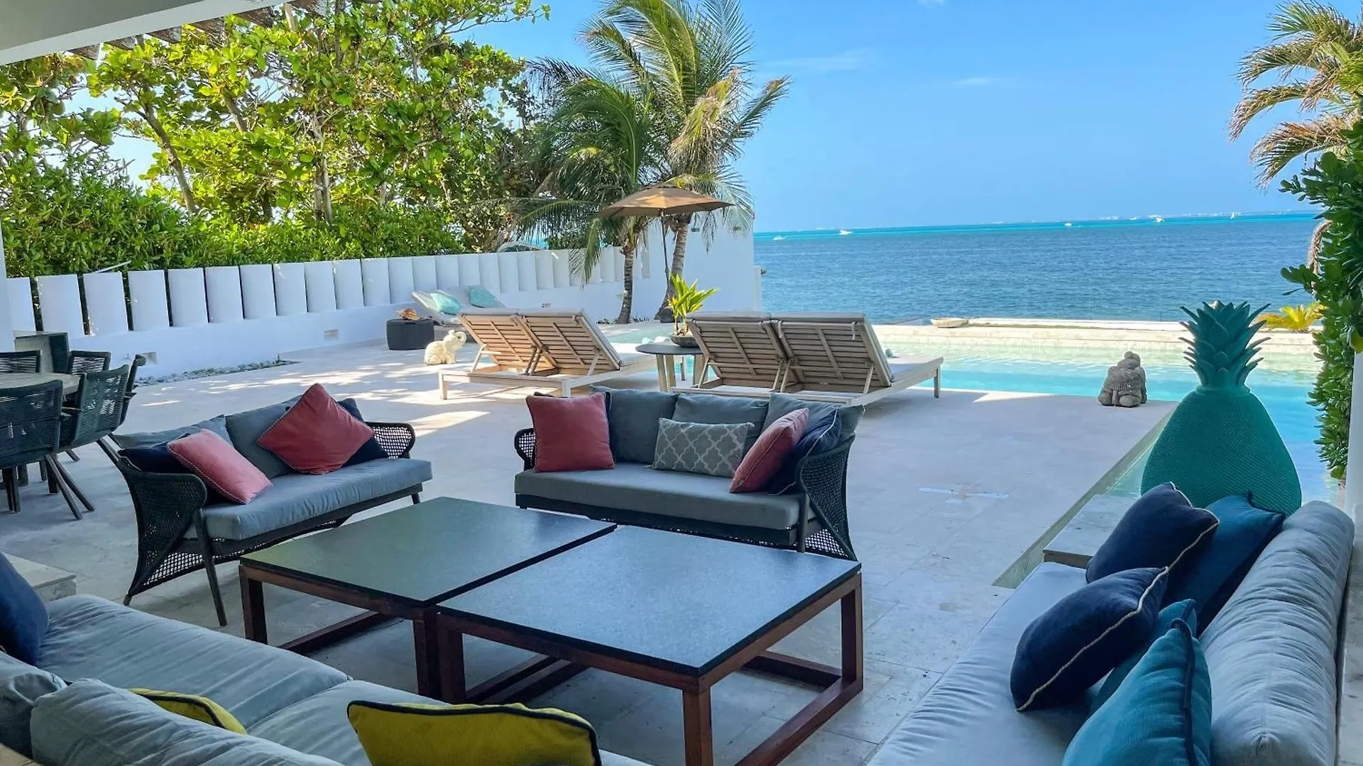 Luxury Beachfront Hotel Zone Villa With Private Pool By Solmar Rentals Cancun Mexico